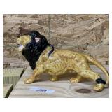 Vintage Chalk Lion