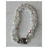Austrian Crystal Double Row Bracelet