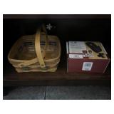 Longaberger Basket & Ankle Weights