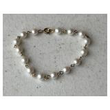 Vintage Pearl Bracelet