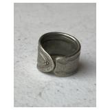 Vintage Cigar Band Spoon Ring