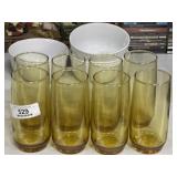 8 Piece Amber Tumber Set