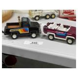 2- Tootsie Toy Vehicles