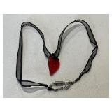 Murano Style Blown Glass Necklace