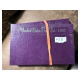 Two 1987 US Proof Sets