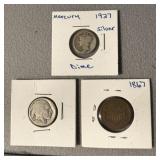 3 US Collectible Coins