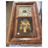ANTIQUE SETH THOMAS O.G. WEIGHT-DRIVEN SHELF CLOCK