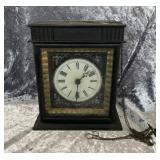 19th Century American Weight-Driven Shelf Clock