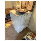2 Sided Base Cabinet & Contents