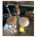 3 Swivel Stools & Misc.