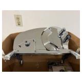 Meat Slicer with Hand Crank