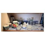 Lot of Misc. Glass & Kitchenwares