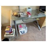 Contemporary Glass Desk