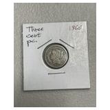 1866 Three Cent Piece