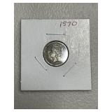 1870 Three Cent Piece
