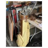 Antique Golf Clubs & Golf Bag