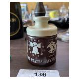 Bicentennial Mustard Crock