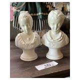 Pair of Victorian Children Avon Bottles