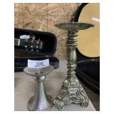 Ornate Vintage Candleholders