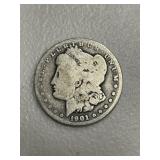 1901 Morgan Dollar