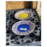 Metal Rack with Plates