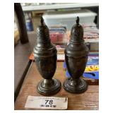 Sterling Silver Salt & Pepper Shaker Set