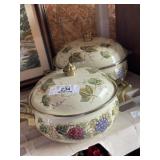 2 Ornate Induction Pots