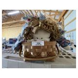 Vintage Basket & Doll