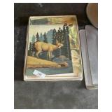 Original Artwork & Vintage Placemat Set