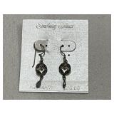 Sterling Silver Marcasite Earrings