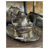 Ornate Coffee & Tea Set