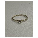 Solitaire Promise Ring