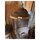 Antique Mity Oak Wood Stove