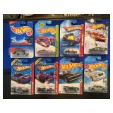 8 Hot Wheels Collector Cars