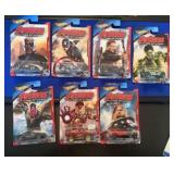 7 Hot Wheels Avengers Collector Cars