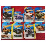 8 Hot Wheels Collector Cars
