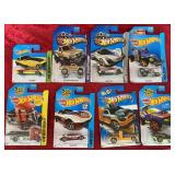 8 Hot Wheels Collector Cars