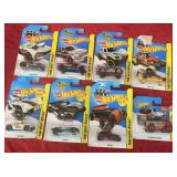 8 Hot Wheels Collector Cars
