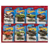 8 Hot Wheels Collector Cars