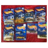 8 Hot Wheels Collectible Cars