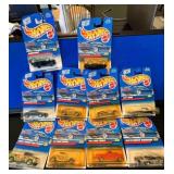 10 Mattel Hot Wheels Collector Cars