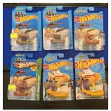 6 Hot Wheels Collector Cars