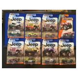 8 Matchbox Jeep Collector Cars