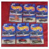 6 1999 First Editions Hot Wheels Cars