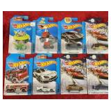 8 Hot Wheels Collector Cars