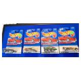 4 Mattel Hot Wheels Collector Cars