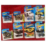 8 Hot Wheels Collector Cars