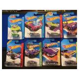 8 Hot Wheels Collector Cars