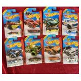 8 Hot Wheels Collector Cars