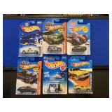6 Hot Wheels Collector Cars